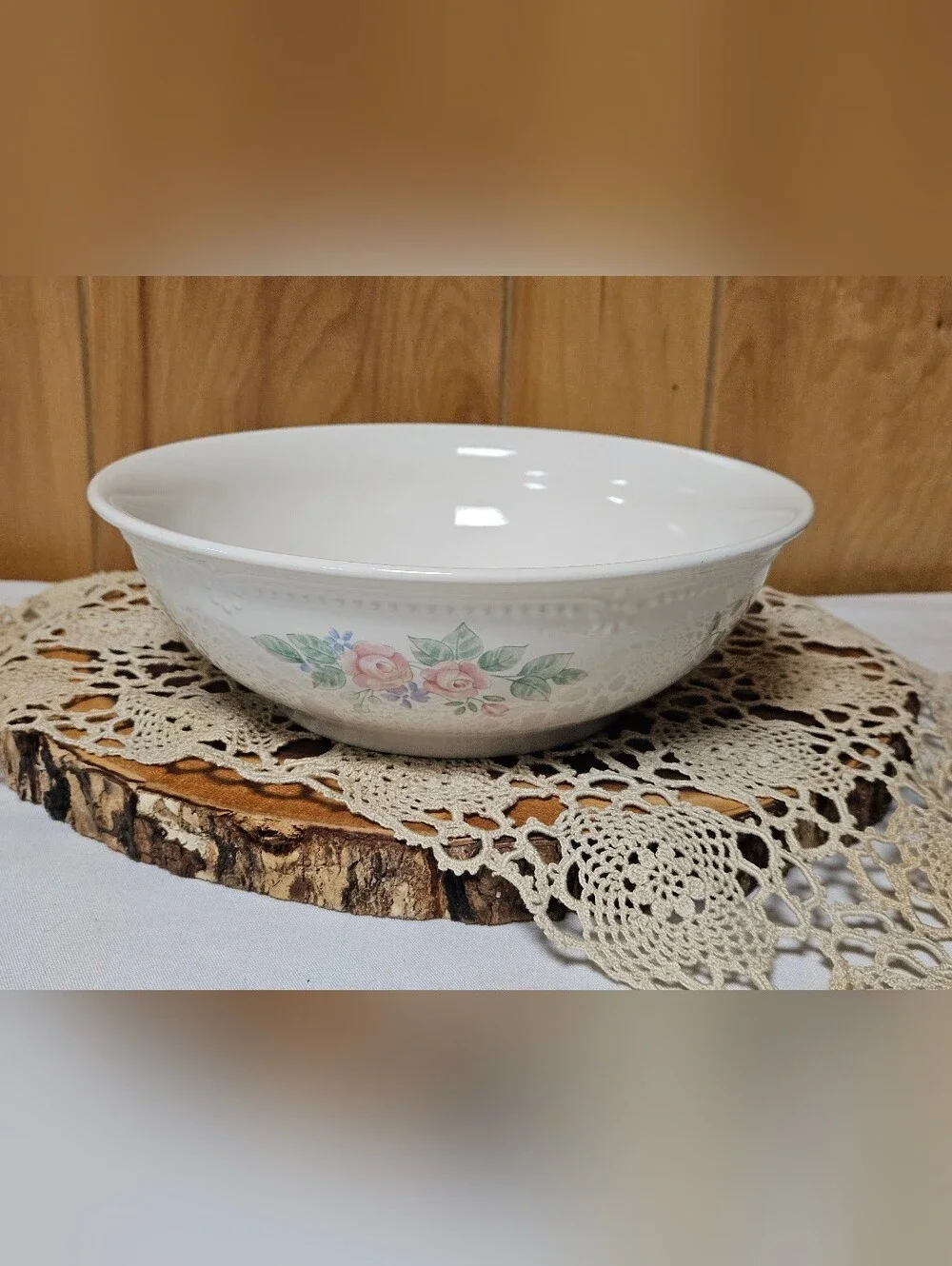 Pfaltzgraff Rosalinda Round Vegetable Bowl 8.5